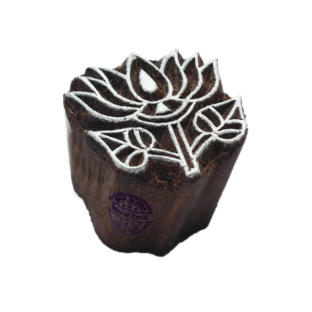 Small Tree Wooden Block Printing Stamps Core Material: Wood