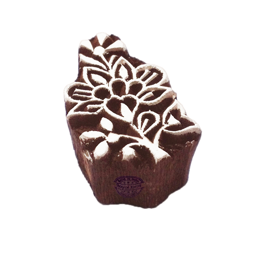 Small Tree Wooden Block Printing Stamps Core Material: Wood