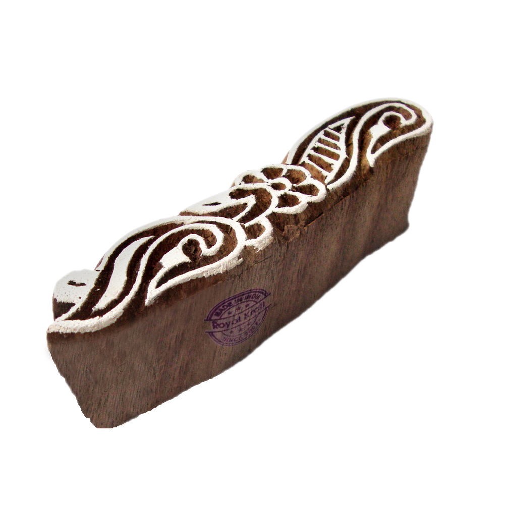 Small Border Wooden Block Printing Stamps Core Material: Wood