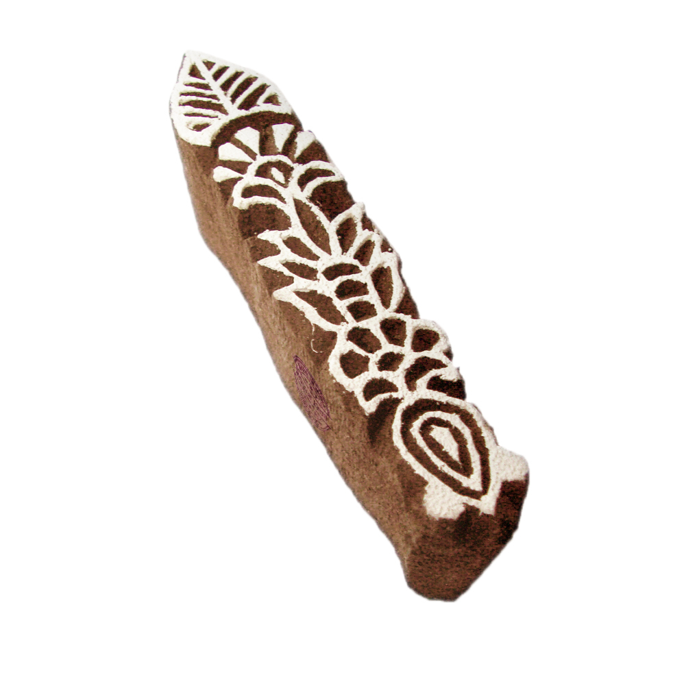 Small Border Wooden Block Printing Stamps Core Material: Wood