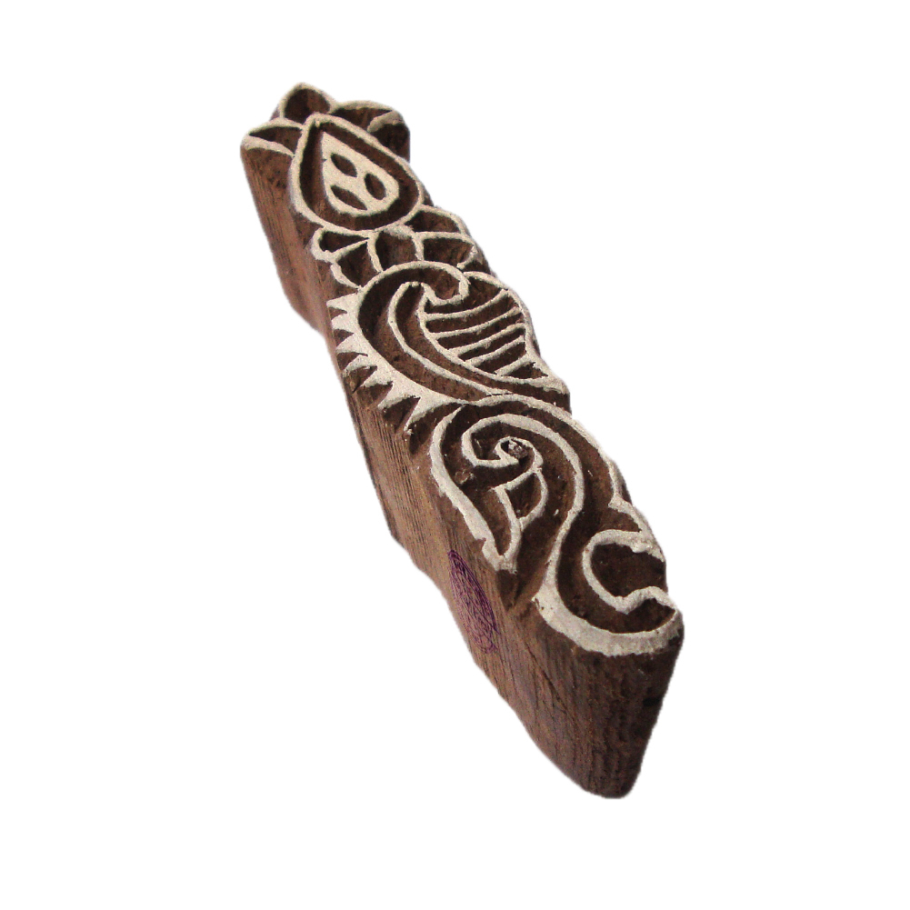 Small Border Wooden Block Printing Stamps Core Material: Wood