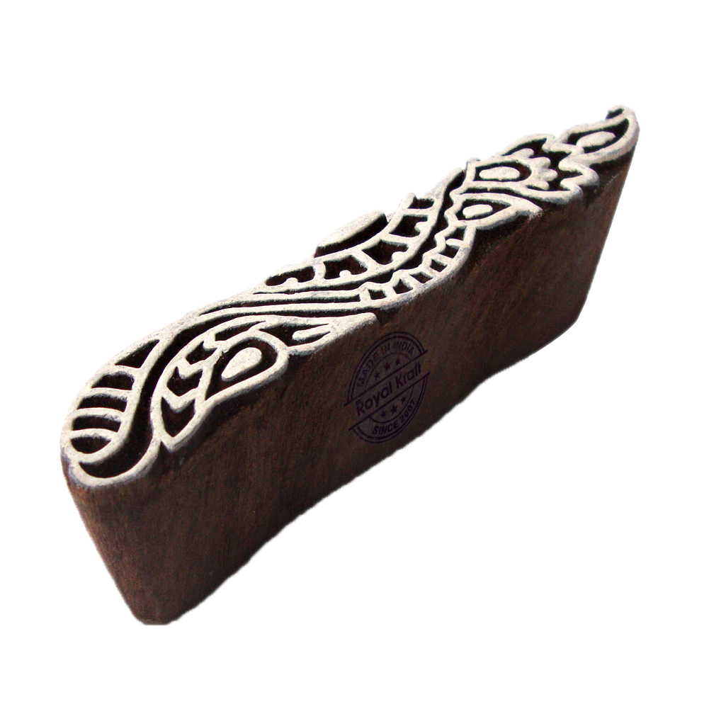 Small Border Wooden Block Printing Stamps Core Material: Wood