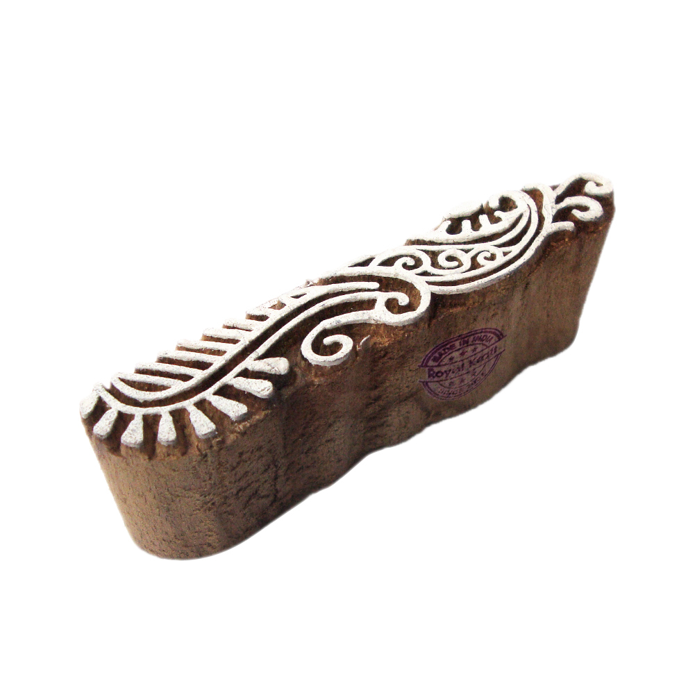 Small Border Wooden Block Printing Stamps Core Material: Wood