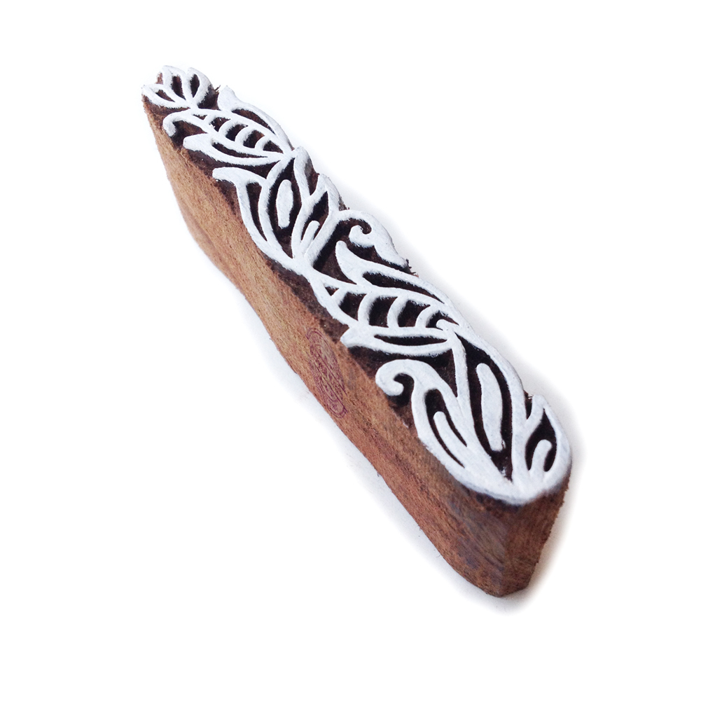 Small Border Wooden Block Printing Stamps Core Material: Wood