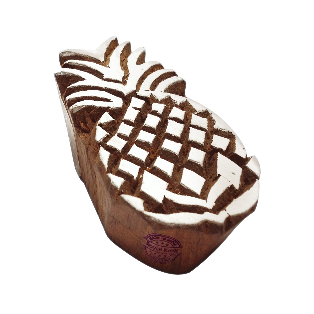 Small Fruit Wooden Block Printing Stamps Core Material: Wood