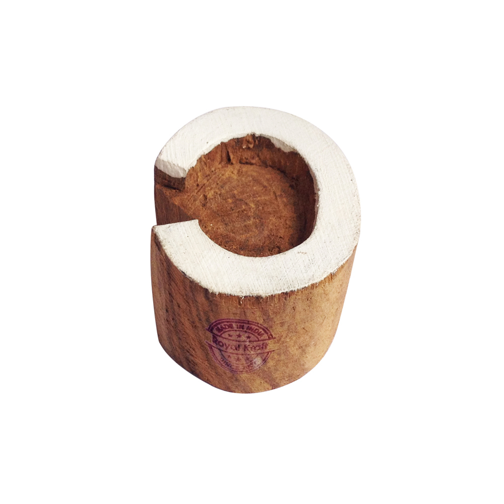 Wooden Block Printing Stamps - 1.2 Inch Size 0.9 Inch Height | Ideal For Fabric Paper Clay Pottery And Drawer Knob Printing