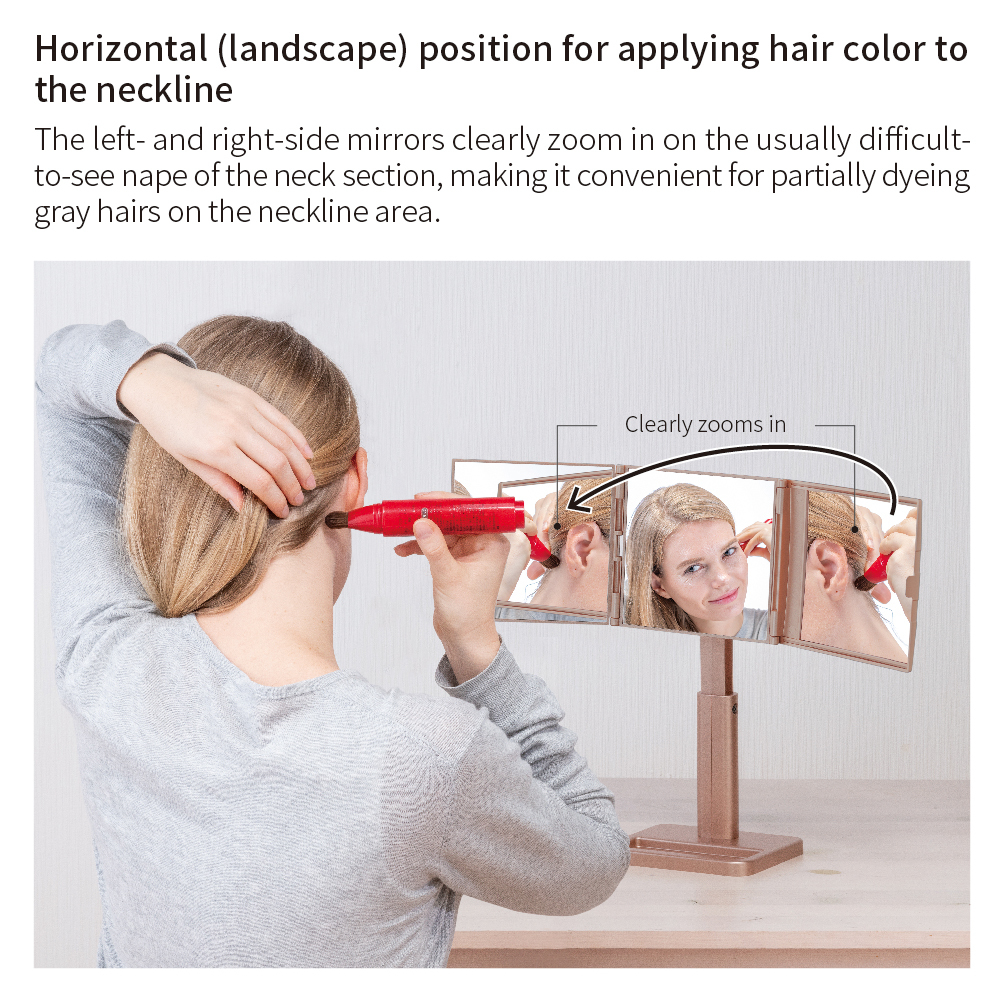Framed Styling Stand Mirror