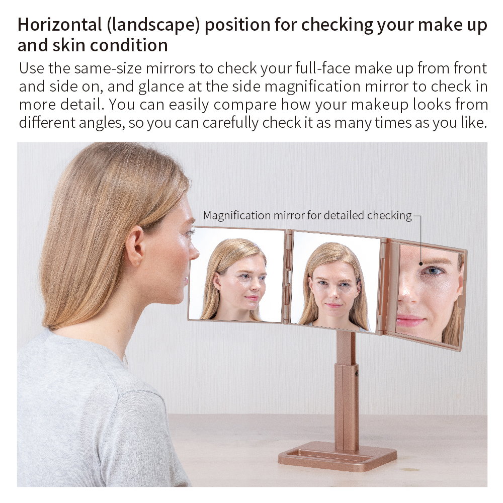 Framed Styling Stand Mirror