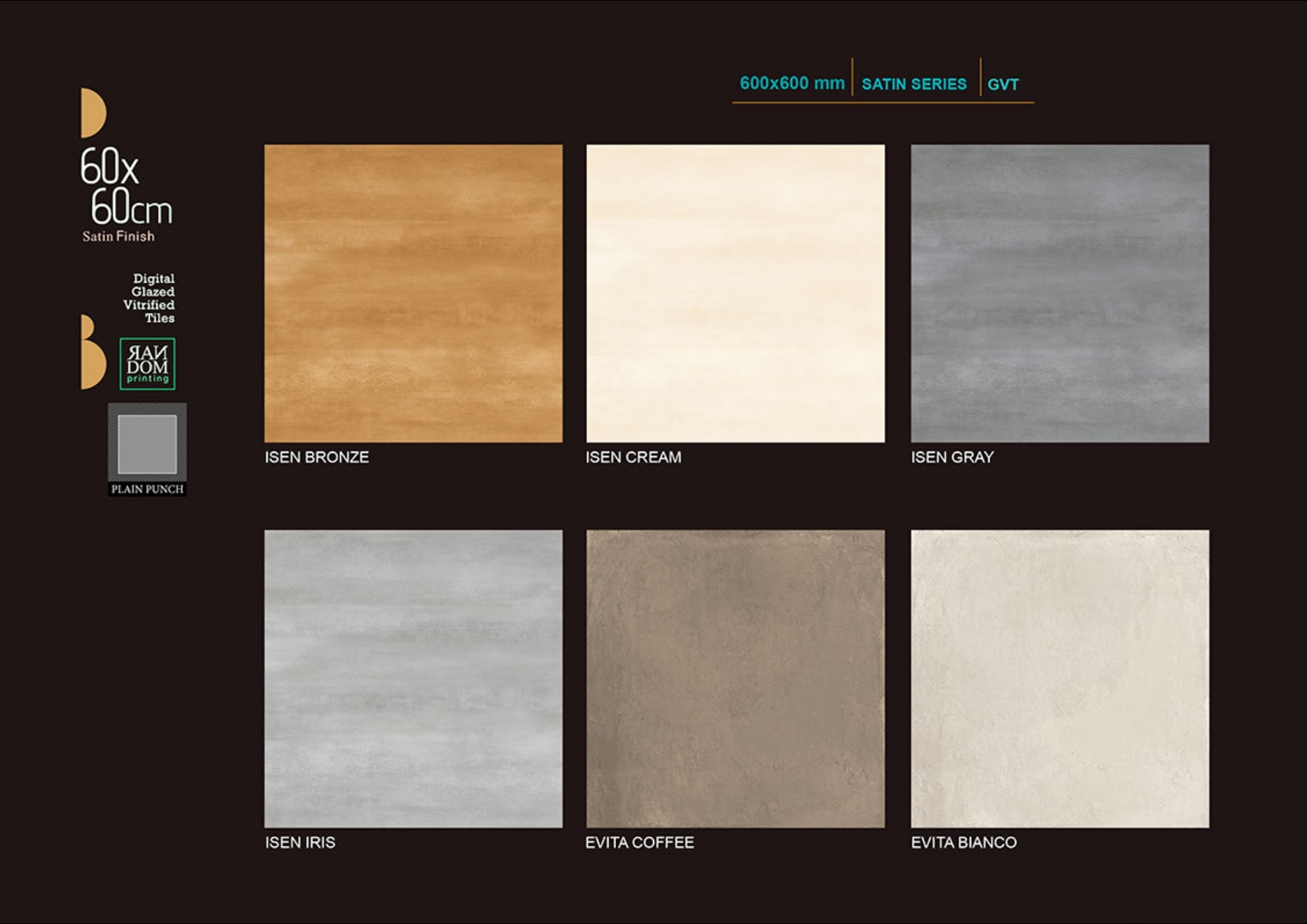Grays Satin Finish Porcelain Floor Tiles
