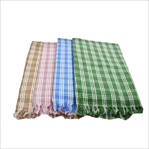 Small Check Kitchen Towel - Eco-Friendly Cotton Blend, Rectangle Shape for Adults, Children, and Elderly