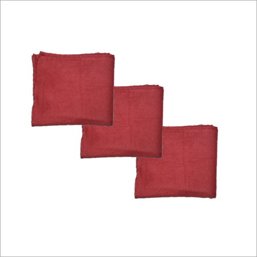 Car Cleaning Cotton Duster - Cotton Material, Various Sizes Available, Maroon Color | Ideal For Household And Commercial Cleaning Needs