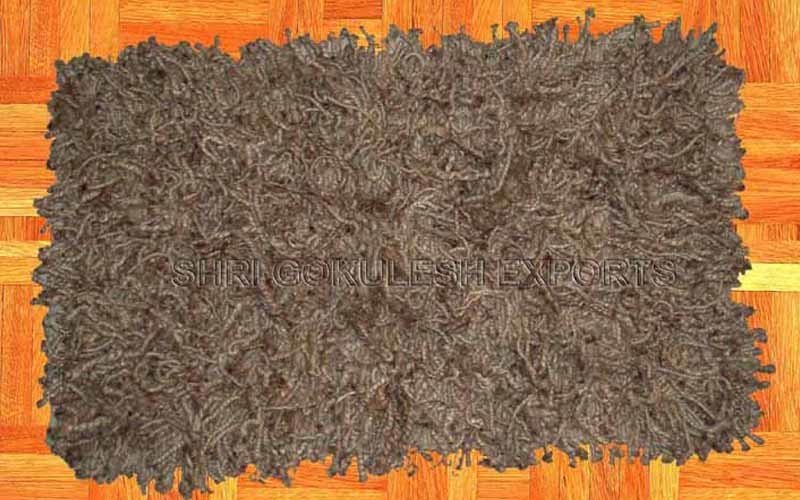 Handmade Natural Hemp Rugs For Home Floor Decoration Back Material: Woven Back