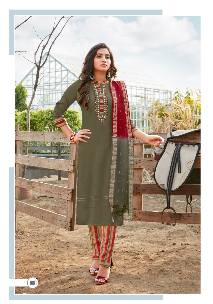 Dry Cleaning Radhika Premium Rayon Kurtis With Dupatta