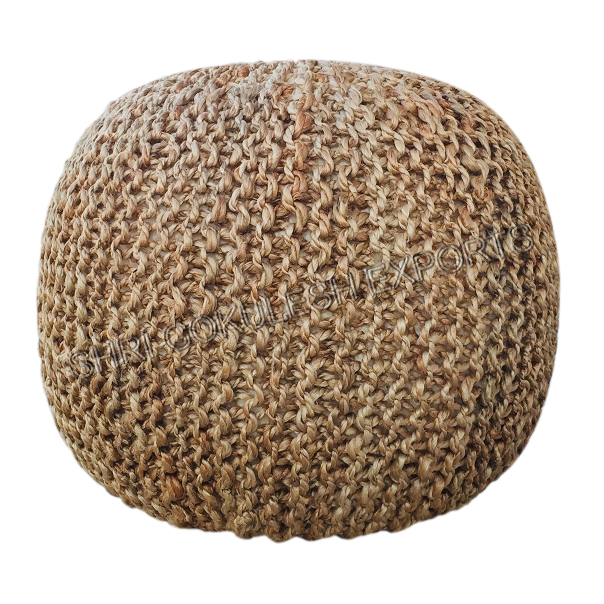 Handmade Knitted Poufs Application: Indoor Outdoor