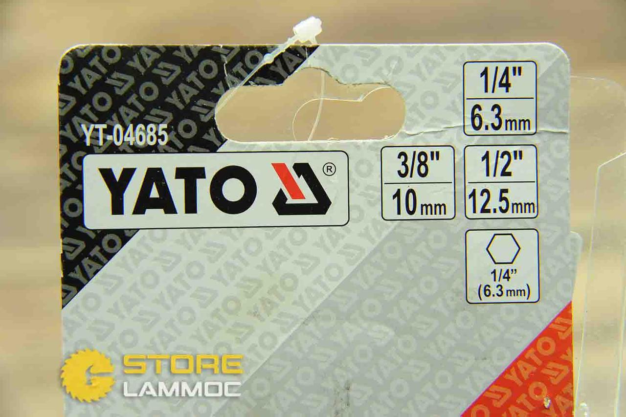 Yato Yt-04685 - Stainless Steel Black Finish | 6 Month Warranty, Ideal For Robust Durability And Modern Aesthetic