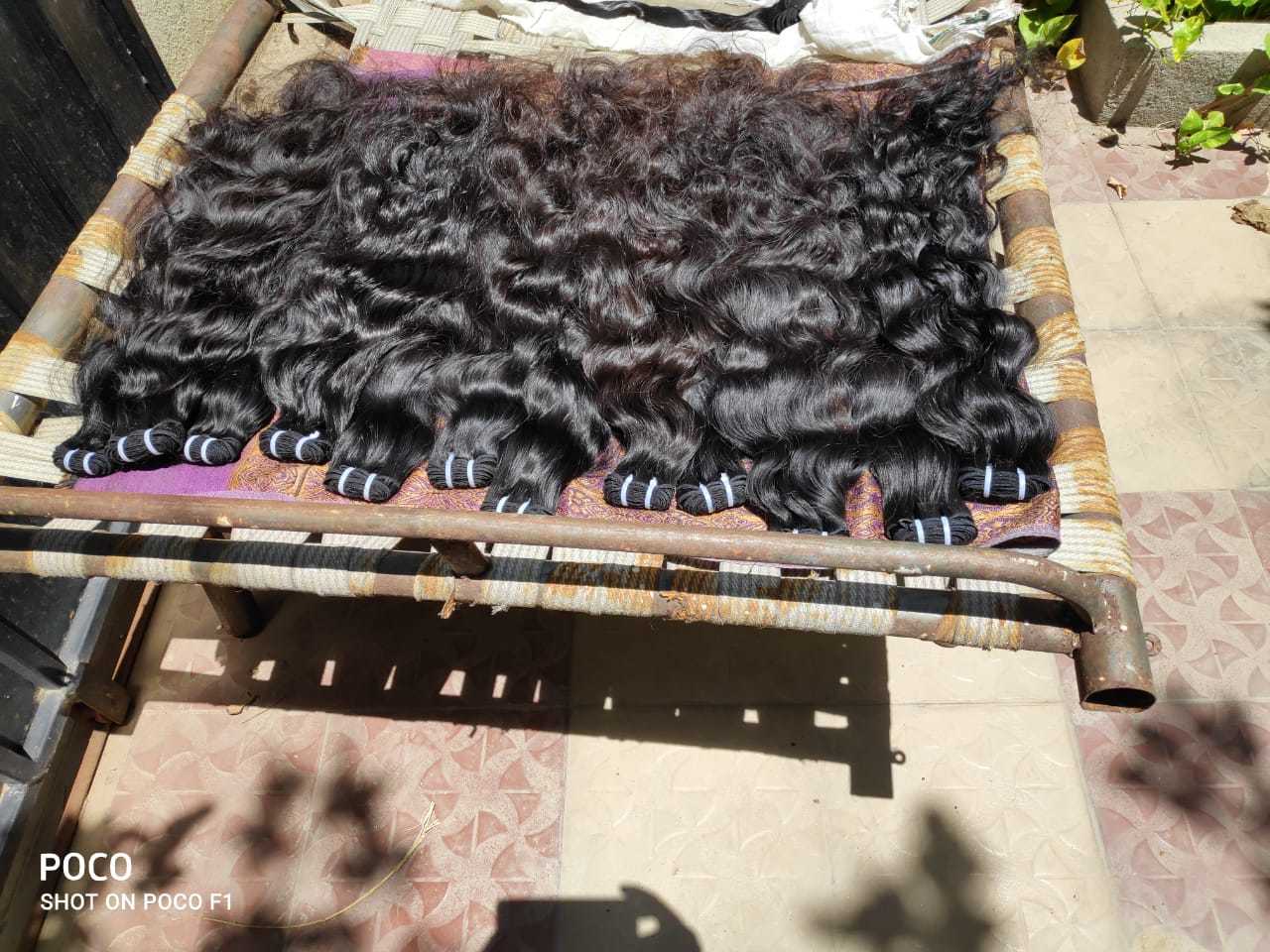 Natural Brown Indian Virgin Body Wavy Human Hair