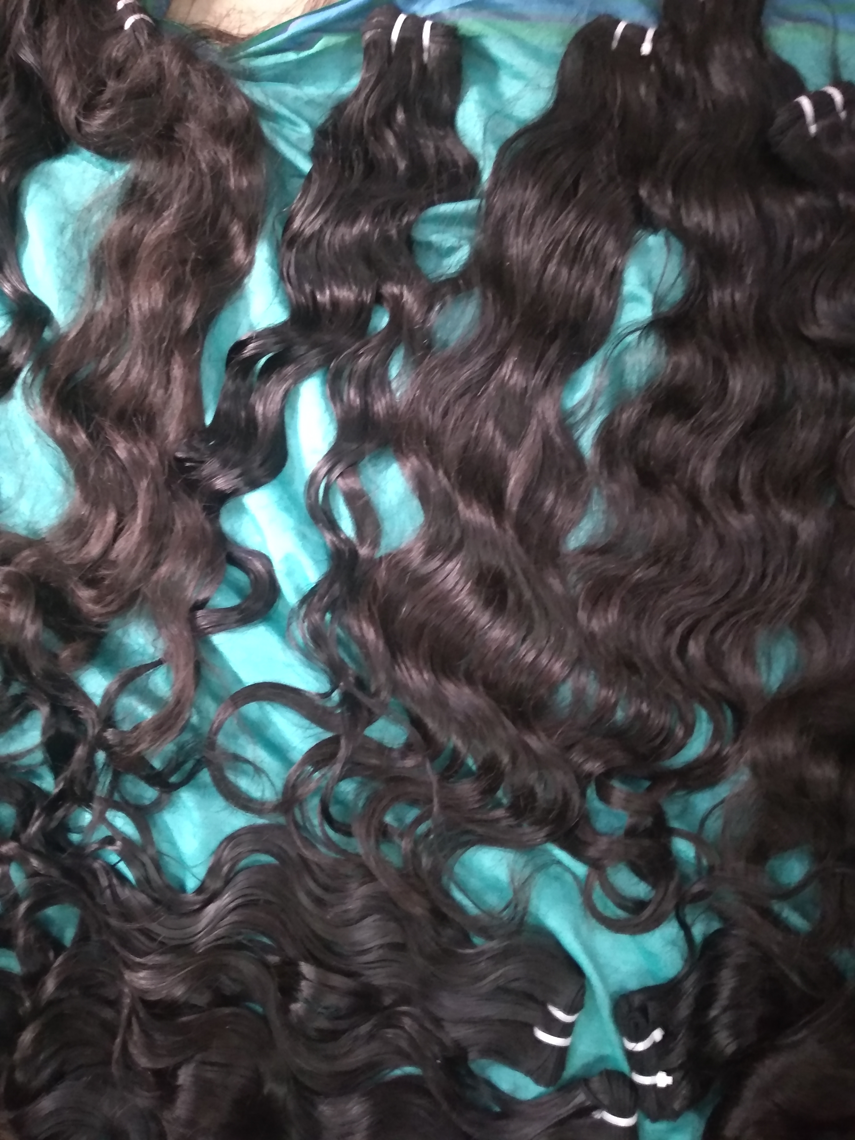 Natural Brown Indian Virgin Body Wavy Human Hair