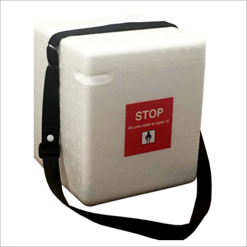 Vaccine Carrier - 24.6x24.7x30.5 cm | Lightweight Expandable Polypropylene, High Impact Resistance, Excellent Thermal Insulation, Food Grade, 100% Recyclable