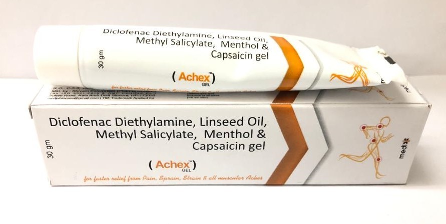 Diclofenac Die Linseed Oil Methlycobalamin Salicylate Menthol & Capsaicin Gel External Use Drugs