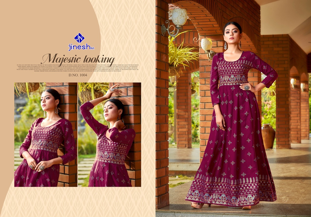 Dry Cleaning Aasma Vol-1 Rayon With Foil Print Kurtis