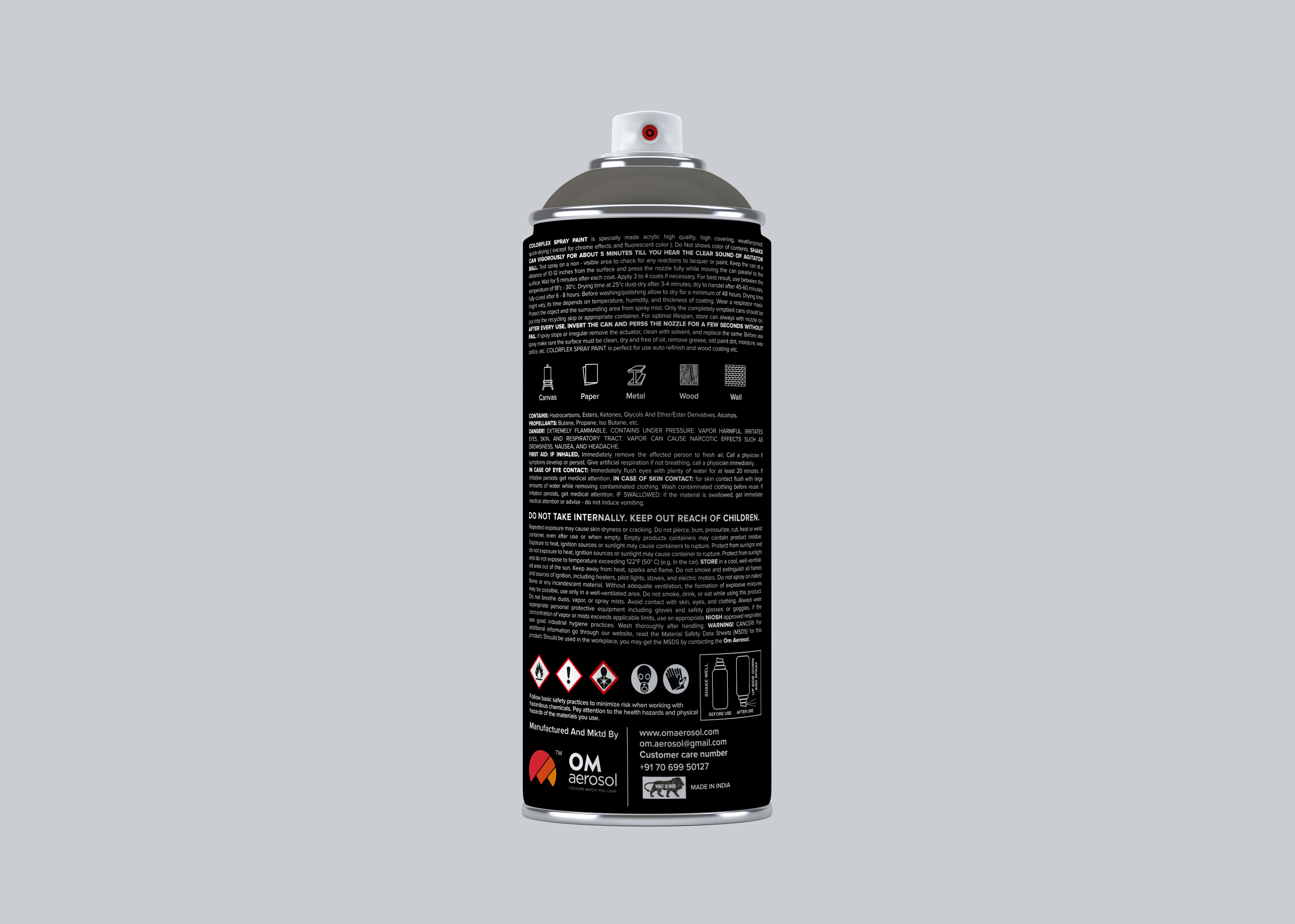 Colorflex Quartz Grey Spray Paint