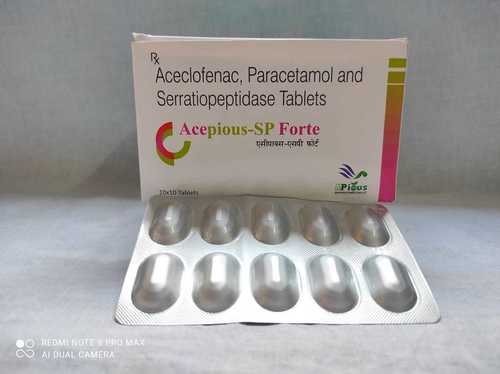 Acepious - Sp 100mg/325mg/15mg Tablet | Pain Relief, Anti-inflammatory, Supports Joint And Muscle Health