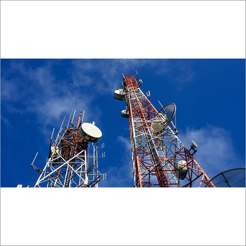 Hybrid Type Ground Base Tower - Mild Steel, Up To 80 Meters Height | Environmental Friendly, Easy Mounting & Removal, Ideal For Rural Communication Solutions
