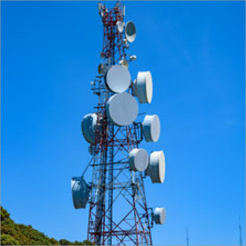 Hybrid Type Ground Base Tower - Mild Steel, Up To 80 Meters Height | Environmental Friendly, Easy Mounting & Removal, Ideal For Rural Communication Solutions