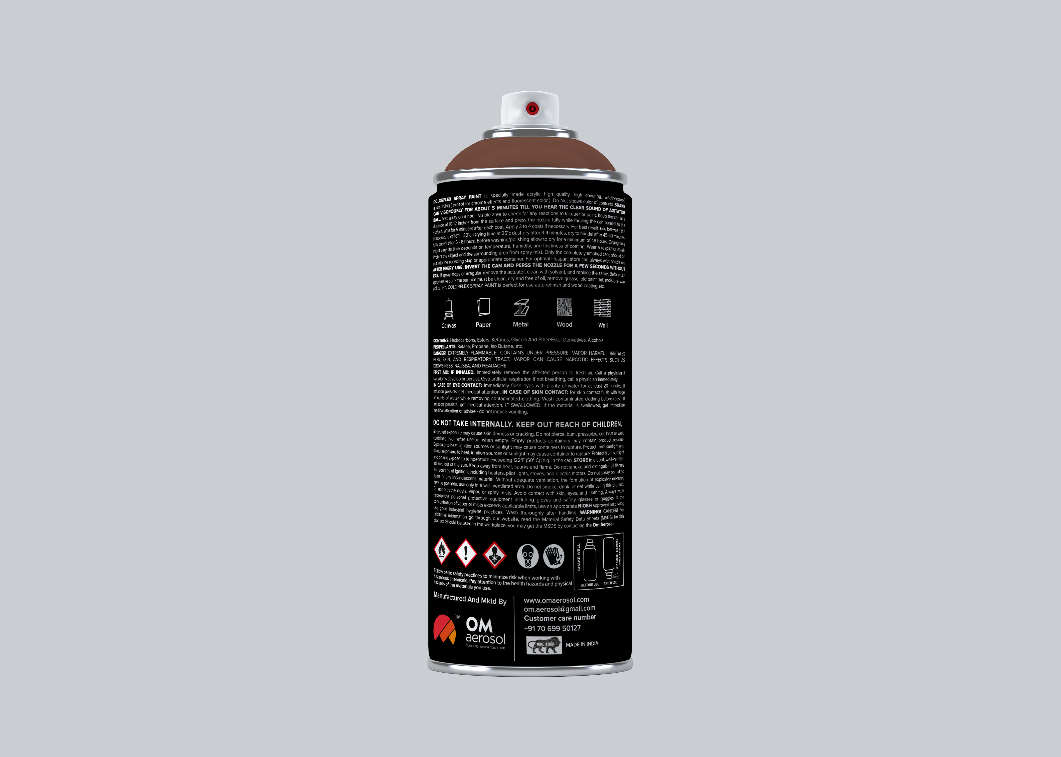 Colorflex Nut Brown Spray Paint