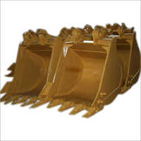 कलर कोटेड एक्सावेटर बाल्टी