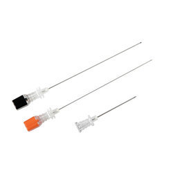 Spinal Needle - Medical Grade Polycarbonate, Pink & Cream Color Options | Low Puncture Force, Tactile Feedback, Rapid CSF Flashback Detection