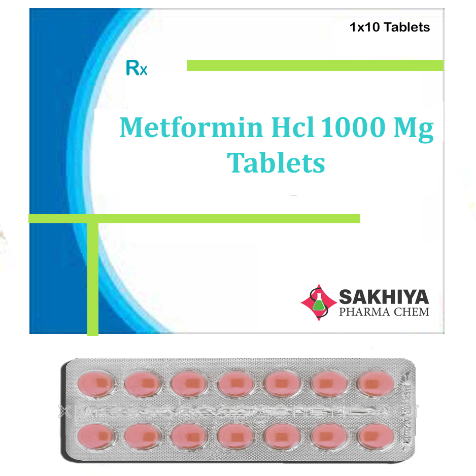 Metformin Hcl 1000mg Tablets General Medicines