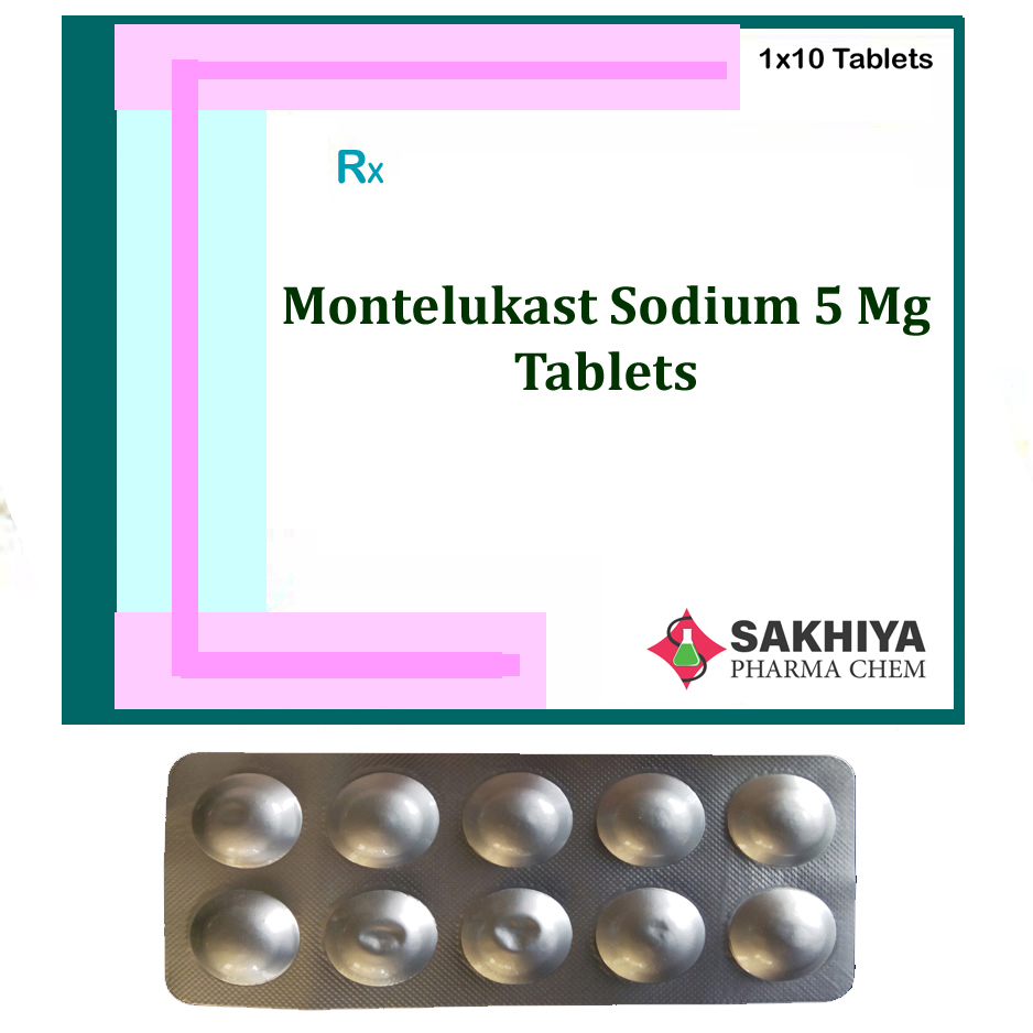 Montelukast Sodium 5mg Tablets General Medicines