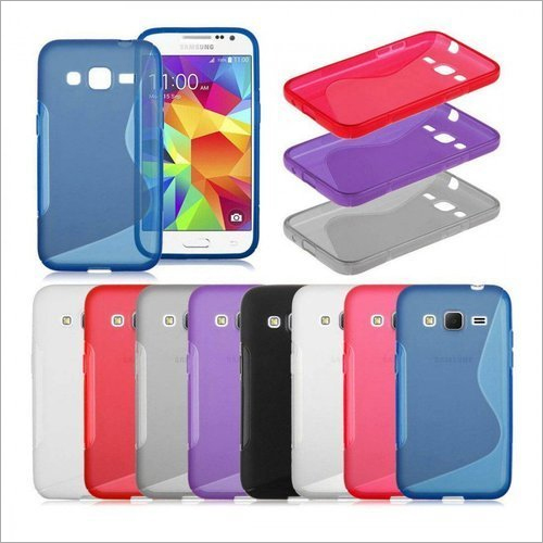 Mobile Plain Back Cover Body Material: Pvc Plastic