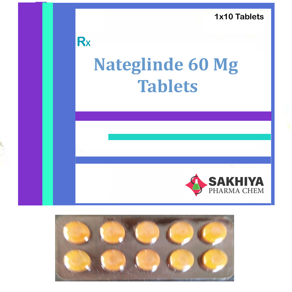 Nateglinide 60mg Tablets General Medicines
