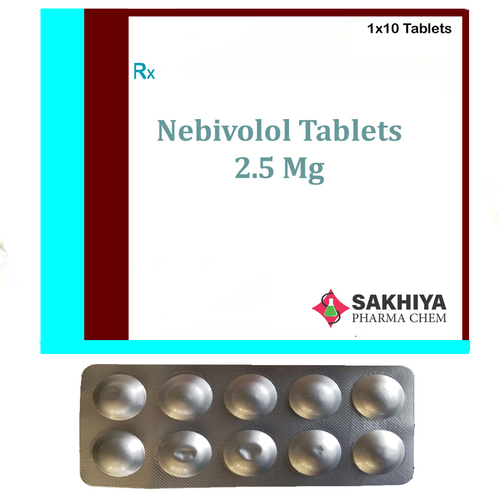 नेबिवोलोल 2.5Mg टैबलेट सामान्य दवाएं