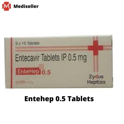 Entehep 0.5 Tablet - Ingredients: Entecavir (0.5Mg)