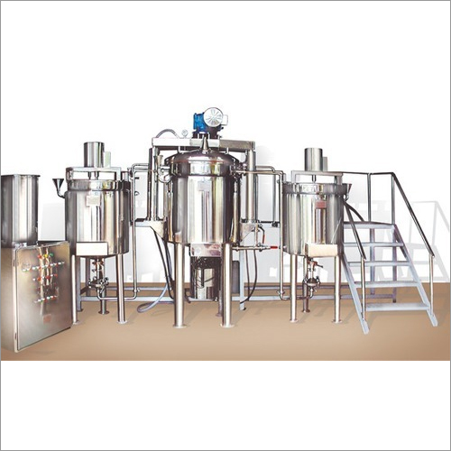 Ointment Plant - Stainless Steel, 100-1000 Liters Capacity | 3-Phase Power, AC Motor, Customizable Dimensions