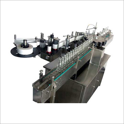 Sticker Labeling Machine - 1000mm x 600mm x 1200mm | Stainless Steel, 100 Bottles/Min Speed, Customizable for Various Shapes