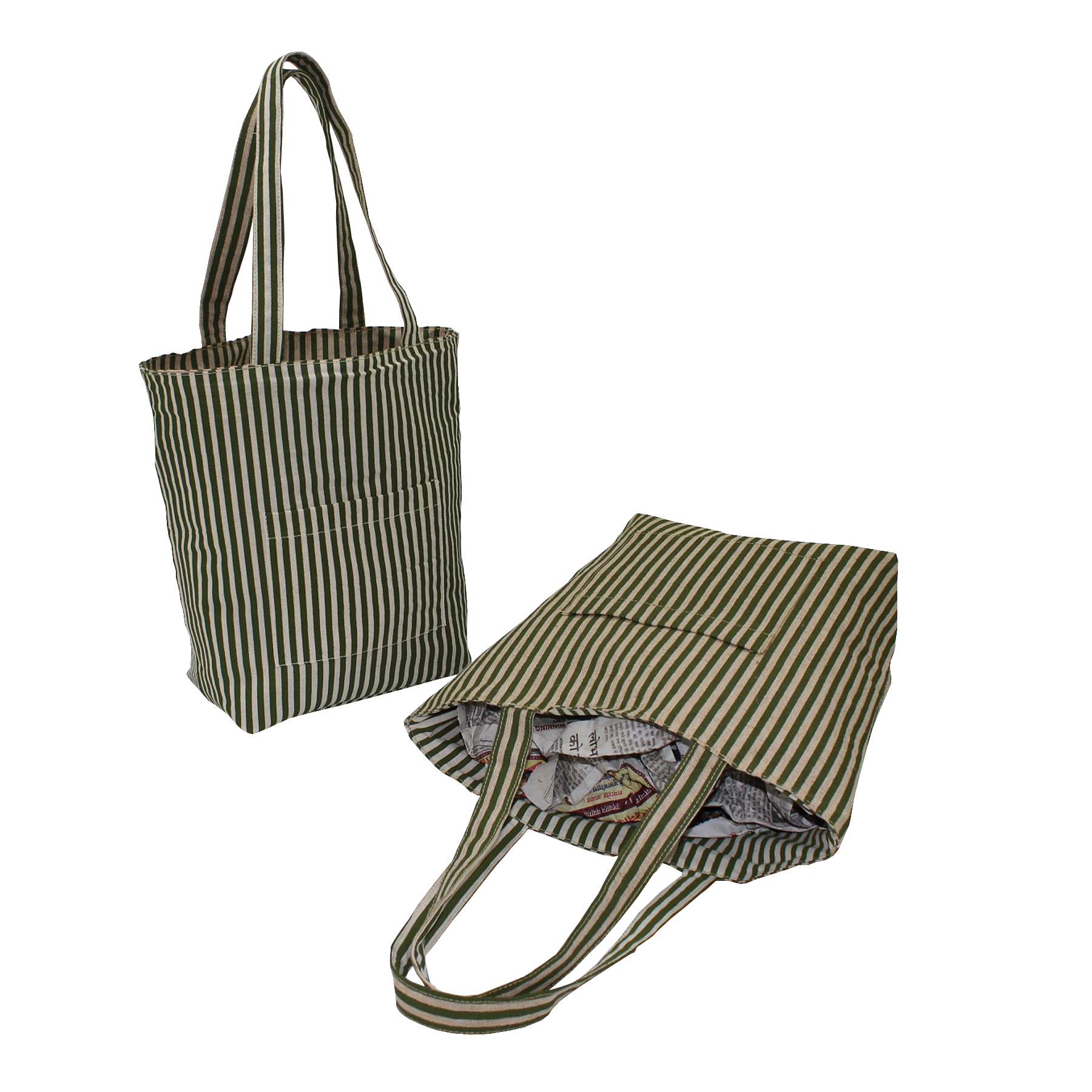 Reversible Jute Cotton Tote Bag Capacity: 10 Kgs Kg/day