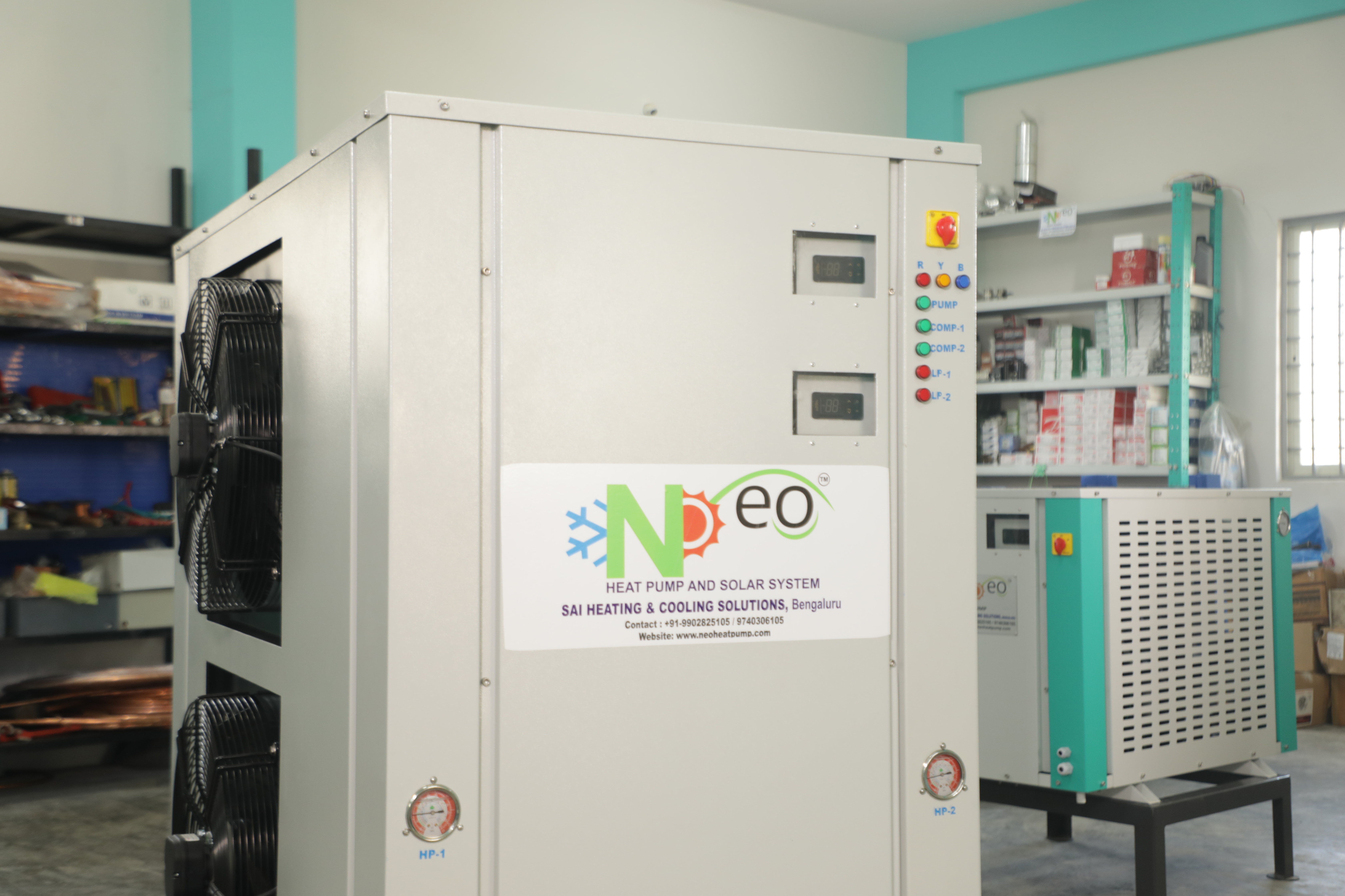 Stainless Steel High Temp Heat Pump