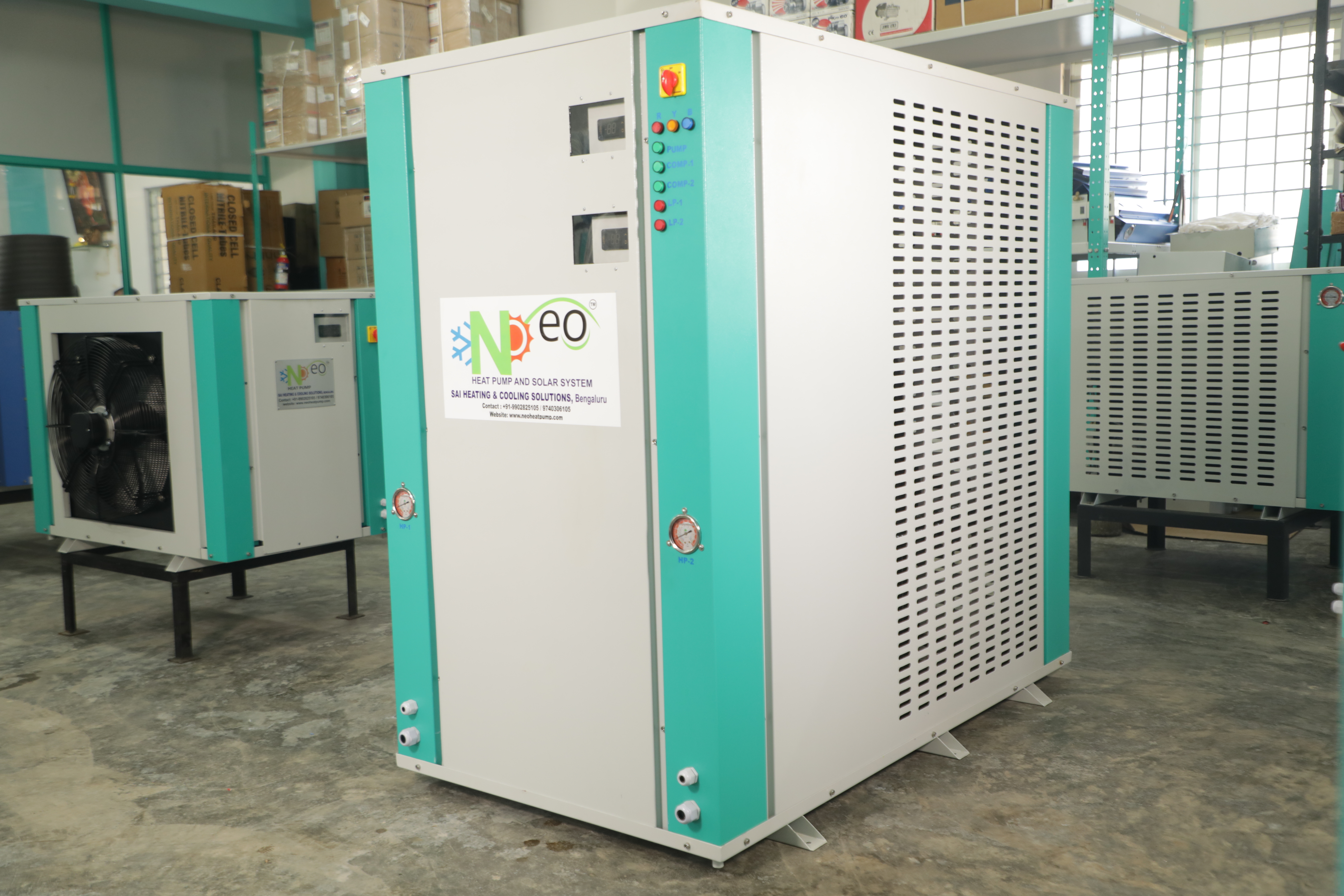 Stainless Steel High Temp Heat Pump