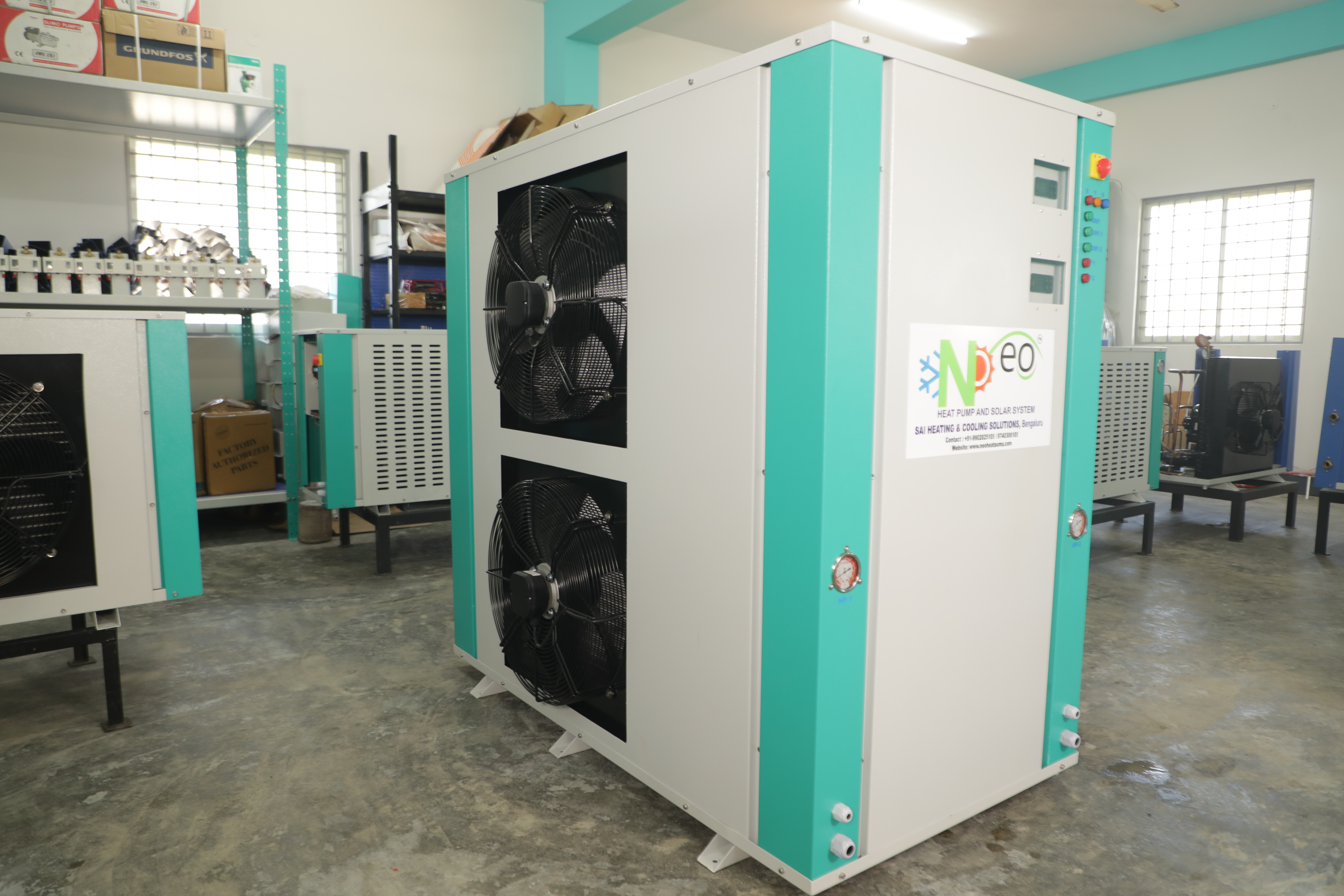 Stainless Steel High Temp Heat Pump