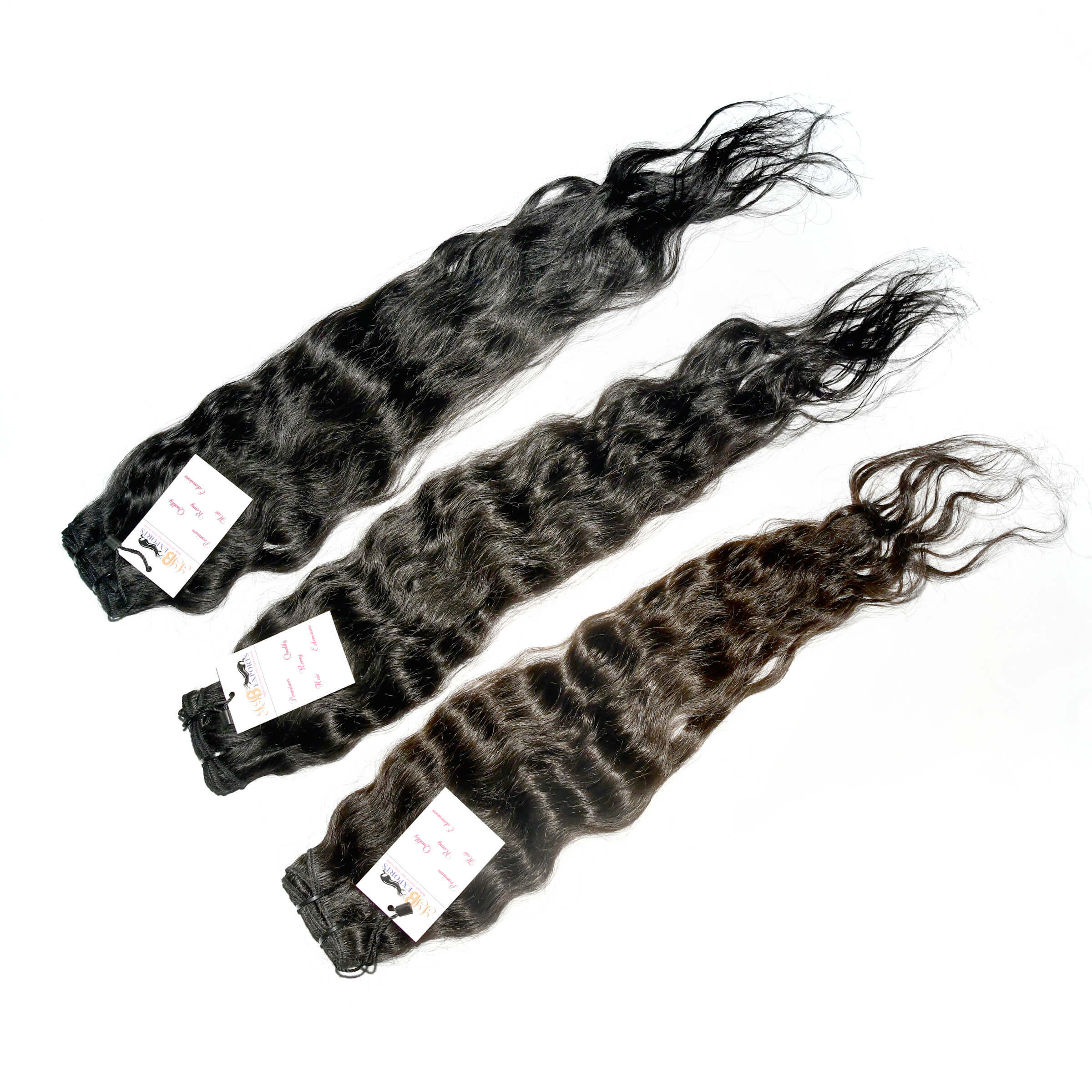 Natural Black Indian Raw Soft & Silky Hair Bundle For Women