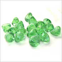 Green Inside Glass Stones