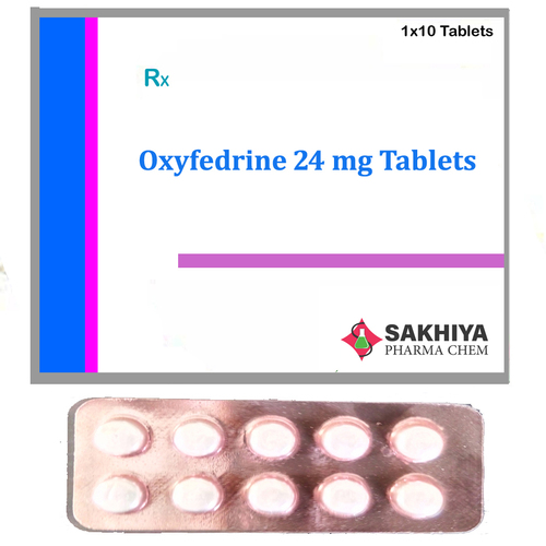 Oxyfedrine 24Mg Tablets General Medicines