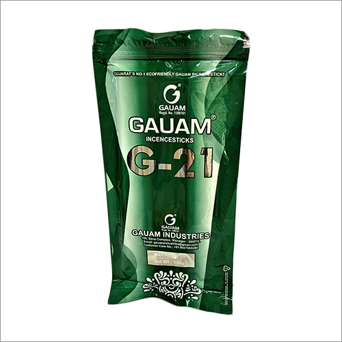 G-21 Incense Sticks - Bamboo 8-10 Inch | Eco-friendly Aromatic Hand-rolled With Organic Herbs Calming Aroma For Positivity