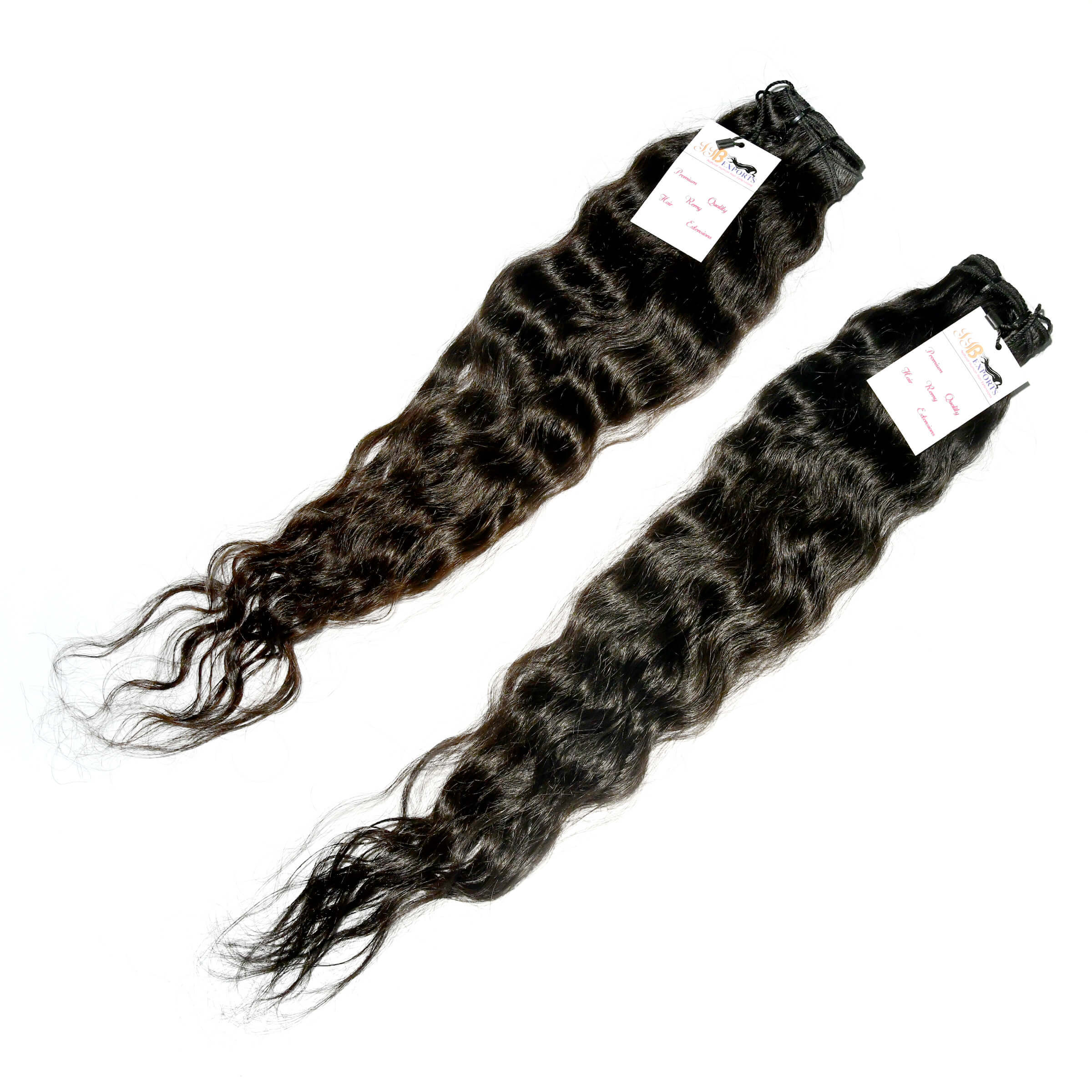 Peruvian Deep Wave Human Natural Color Weave Raw Cuticle Aligned Indian Virgin Hair Extensions Length: 10-32 Inch (In)