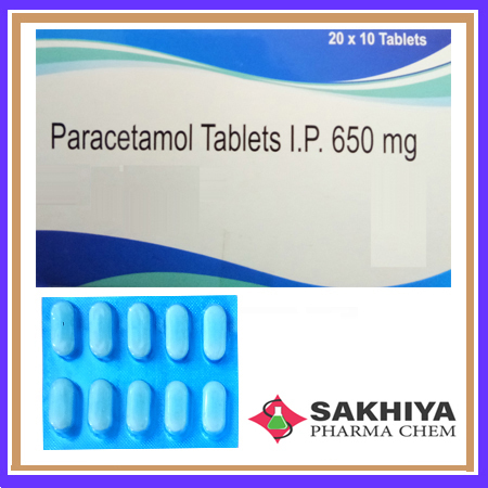 Paracetamol 650Mg Pain Relieving Tablets - Drug Type: General Medicines