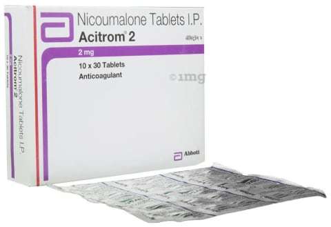 2Mg Acitrom Tablets General Medicines